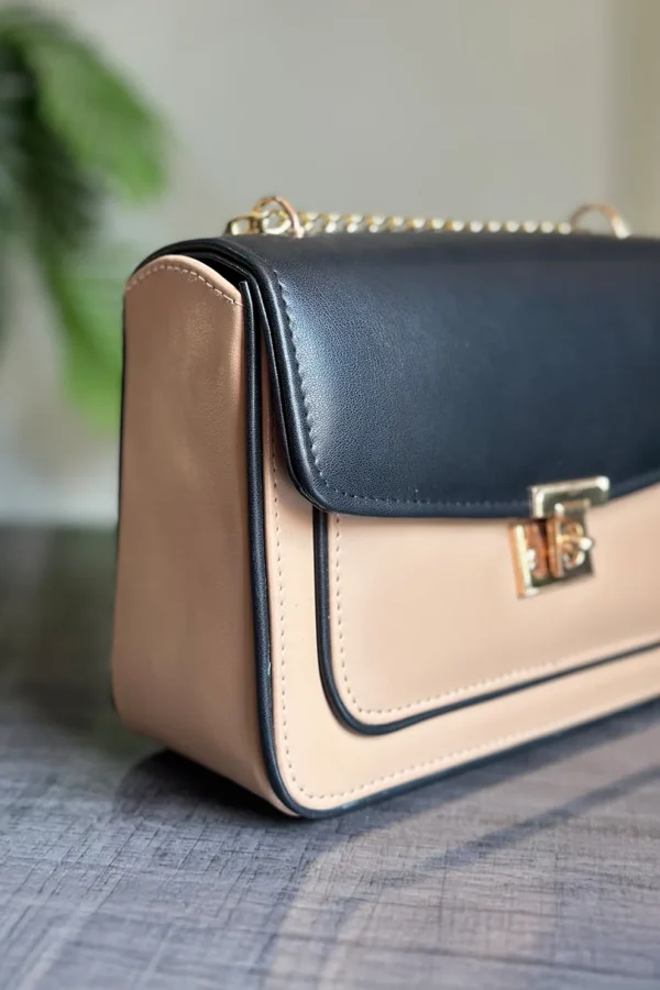 Rovista Fineur Bella Chain Shoulder Bag - Black