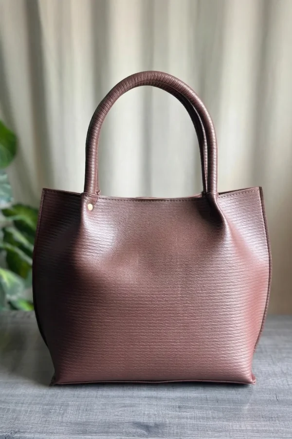 Rovista Fineur Tote ArcLine - Berry Brown