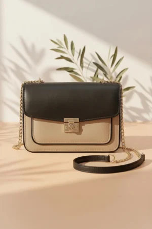 Rovista Fineur Bella Chain Shoulder Bag - Black