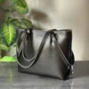 1_a2635cfd-2a0a-4272-b478-01f2ca0862f3 Rovista Fineur Tote Dove - Black