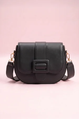 Rovsita Fineur Shoulder Bag Nubi - Black