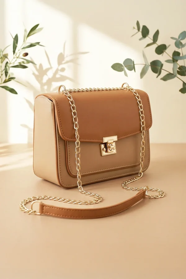 4_780d79cd-1b07-462a-92db-614e001f8bba Rovista Fineur Bella Chain Shoulder Bag - Mustard