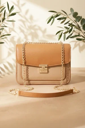 Rovista Fineur Bella Chain Shoulder Bag - Mustard