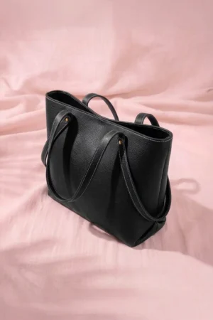 Rovista Fineur Tote Dove - Black