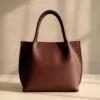 Rovista Fineur Tote ArcLine - Berry Brown