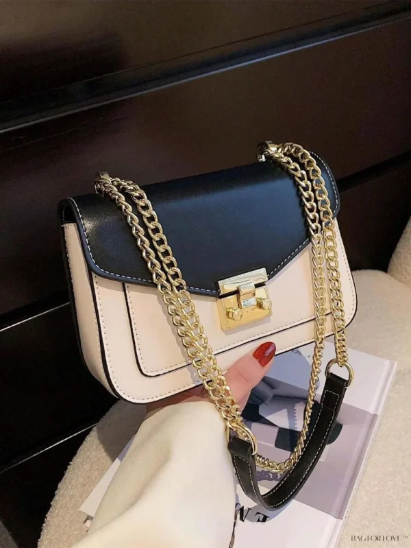 Rovista Fineur Bella Chain Shoulder Bag - Black